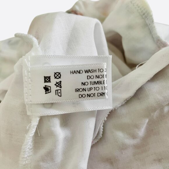 Charo Ruiz Danny Dress XS White Borbo Butterfly Halter Maxi Dress - Picture 7 of 8